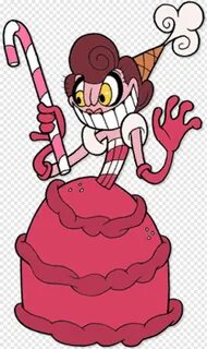 Crazy - Cuphead Von Bon Bon, Transparent Png - 265x446 (#189