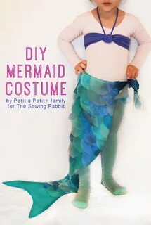 DIY Mermaid Costume - The Sewing Rabbit