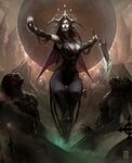 Necromancer Dark fantasy art, Art, Artist