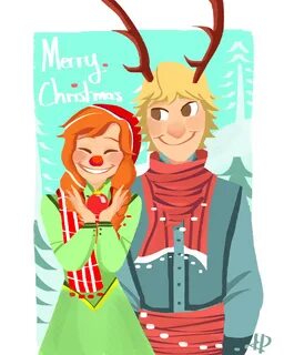 Kristoff and Anna - Kristoff Fan Art (36325685) - Fanpop