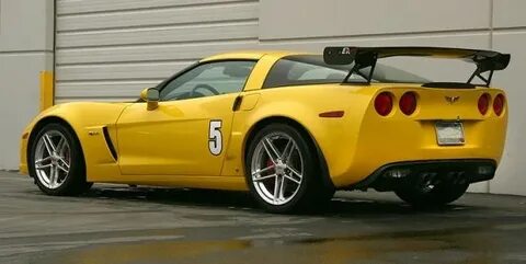 Corvette with 500 wing Corvette, Sports car, Diy car