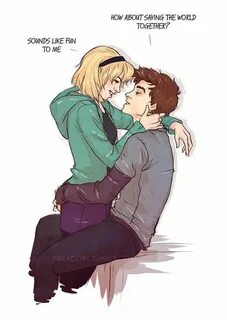 Peter and Gwen Spider gwen, Marvel spiderman, Amazing spider