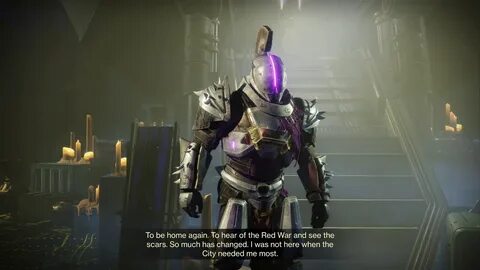 Saint-14 comes home dialogue Destiny 2: Season of Dawn - You