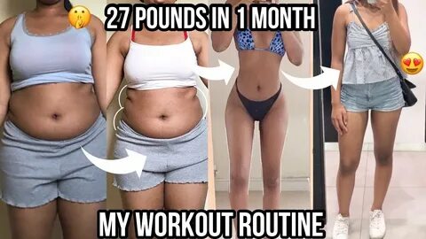 My Full Workout routine for a 17kg pound weight loss - YouTu