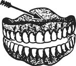 Free Teeth Clipart Black And White, Download Free Teeth Clip