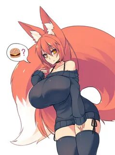 Anime sexy big big boobs nine tailed fox