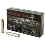 Winchester Ammunition Dual Bond 45-70 Government 375gr Hollo