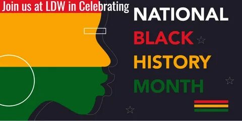 Black History Month And Valentine's Day - Happy February