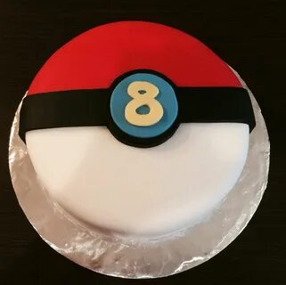 Pokeball cake . Pokeball cake, Pokemon birthday cake, Birthd