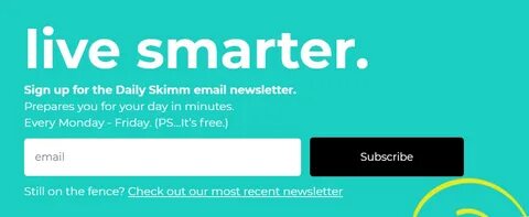 10 Examples of Converting Email List Sign-Up Forms - ActiveT