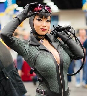 Yaya Han - Catwoman During SDCC at San Diego Convention Ce. 