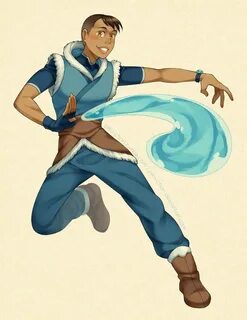 Protective Waterbender by piku-chan Avatar cartoon, Avatar c