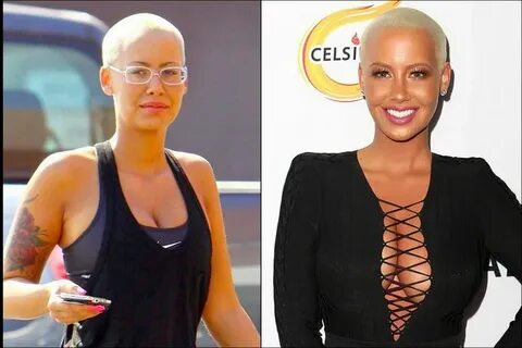 Amber Rose No Makeup in 2021 Celebs without makeup, Models w