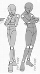 AnatoRef Standing Manga Female Pose Reference. Anime poses r