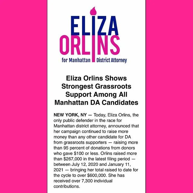 Eliza Orlins.