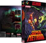 Comments Super Metroid - Super Metroid Original Box Clipart 