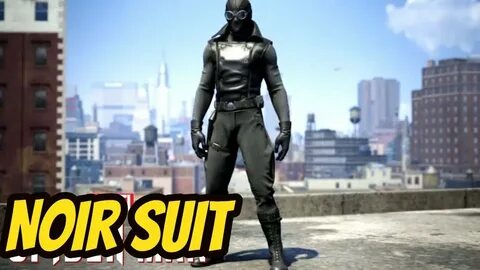 Spider Man PS4 NOIR SUIT GAMEPLAY !! Open World - YouTube