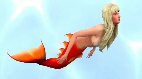 Sims 4 CC - Splash Mermaid Tail - YouTube