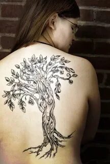 Brooklyn Mccoy (brooklynmccoyzl) Woman tree tattoo, Tree tat
