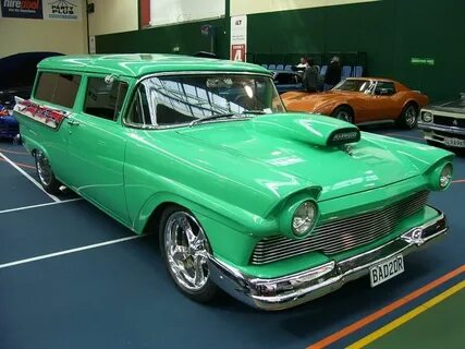 57 ford station wagon Station wagon, Wagon cars, Classic car