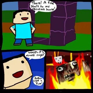 Photo by James Riley Minecraft funny, Minecraft comics, Mine