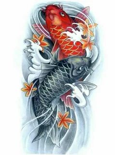 Pin by Hannibal Thompson on koi fish tattoo Koi tattoo desig