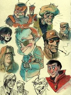 Pin by Bello on Venture Bros Concept art characters, Drawing