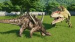 Gigantspinosaurus(Modified) VS T-Rex, Acrocanthosaurus, Spin