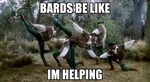 I will forever see this now when playing a Bard! Dnd funny, 