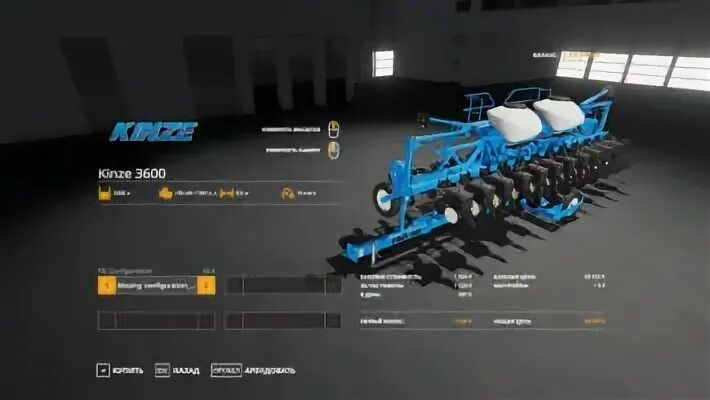 Kinze 3600 12 Row Planter - FS19 Mod Mod for Farming Simulat