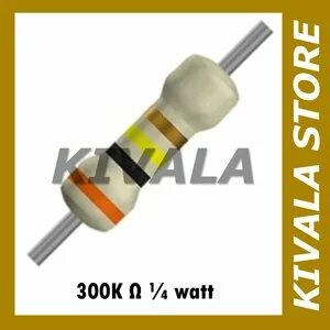 Warna Resistor 300k - Hal 27E