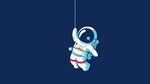 2048x1152 Astronaut Hanging On Moon 4k 2048x1152 Resolution 