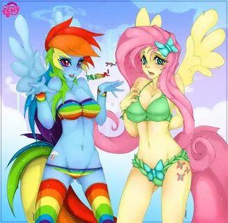 Rainbow Dash and Fluttershy Rule 34 My Little Pony: Friendsh