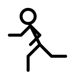 Stick Figure Running PNG Isolated Pic PNG Mart