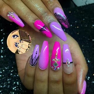 Pin by v :) on Nails 4 Purple nails, Nails, Fancy nails