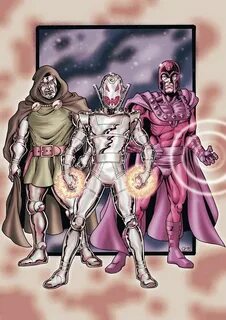 Doom Magneto and Ultron Marvel villains, Marvel legion, Marv