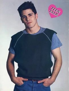 MICHAEL SCHOEFFLING PINUP CLIPPING 80's Super hot In 16 cand