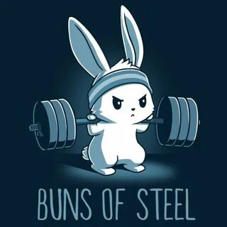Here comes Peter muscle-tail. Get the blue Buns of Steel t-s