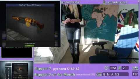 La streameuse LegendaryLea bannie de Twitch après ses fails 