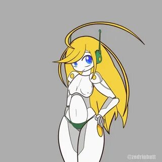 Cave Story: Curly Brace F Breast Expansion Lactation by zedr