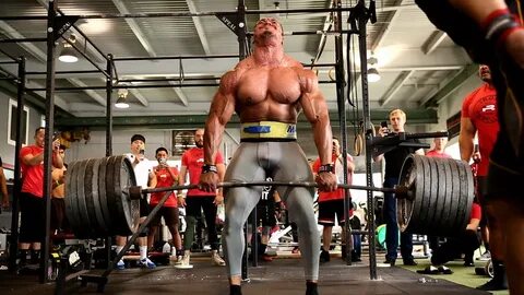 INSANE! Larry Wheels Deadlifts 765 Lbs Until He Bleeds From 