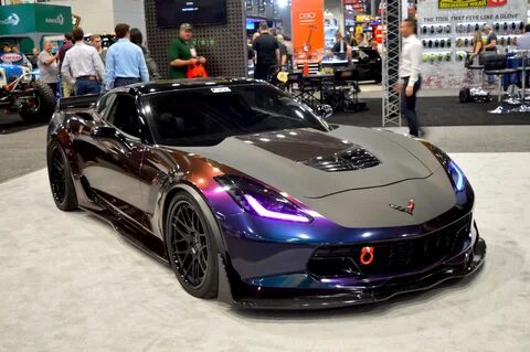 Atlanta Custom Wraps' C7 Corvette Z06 on Forgeline DE3C Conc