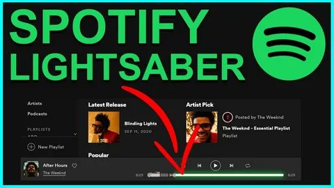 Spotify Lightsaber Hack For Mac And Windows 10