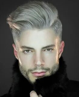 Pin by Artem on Men Hair Wavy hair men, Grey hair men, Silve