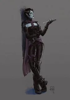 Image result for D&D rogue female black & white Dark elf, Du