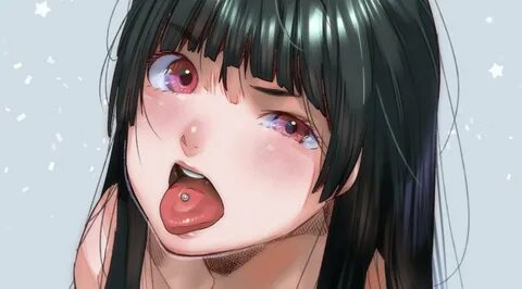 Safebooru - 1girl black hair blush close-up face kamiyama ay