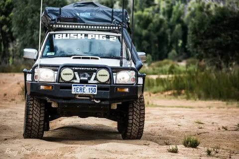 Nissan Navara 4x4 D22, modified.