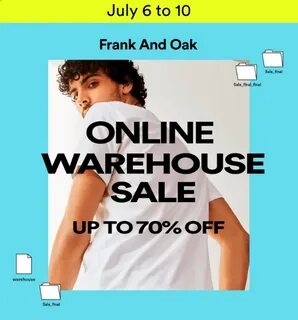 StyleDemocracy Presents: Frank And Oak Online Warehouse Sale