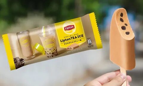 Lipton Boba-Infused Milk Tea Ice Cream Bar is Now Available 