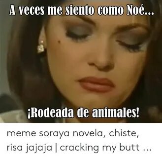 A Veces Me Siento Como Noé *Rodeada De Animales! Meme Soraya